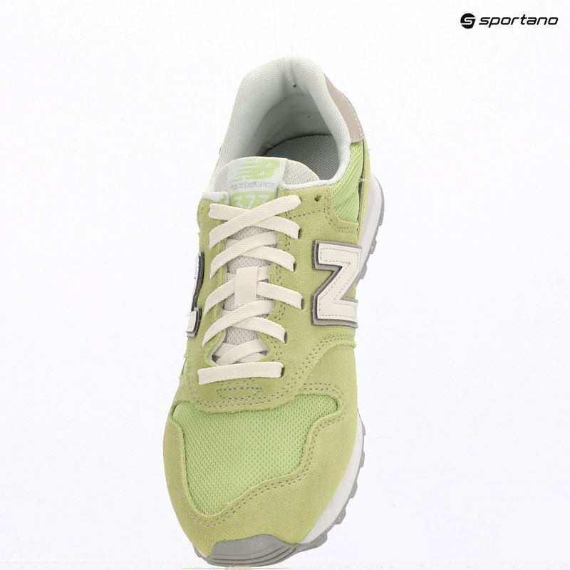 Dámské boty New Balance 373's V2 dry lime/dark silver metallic 9