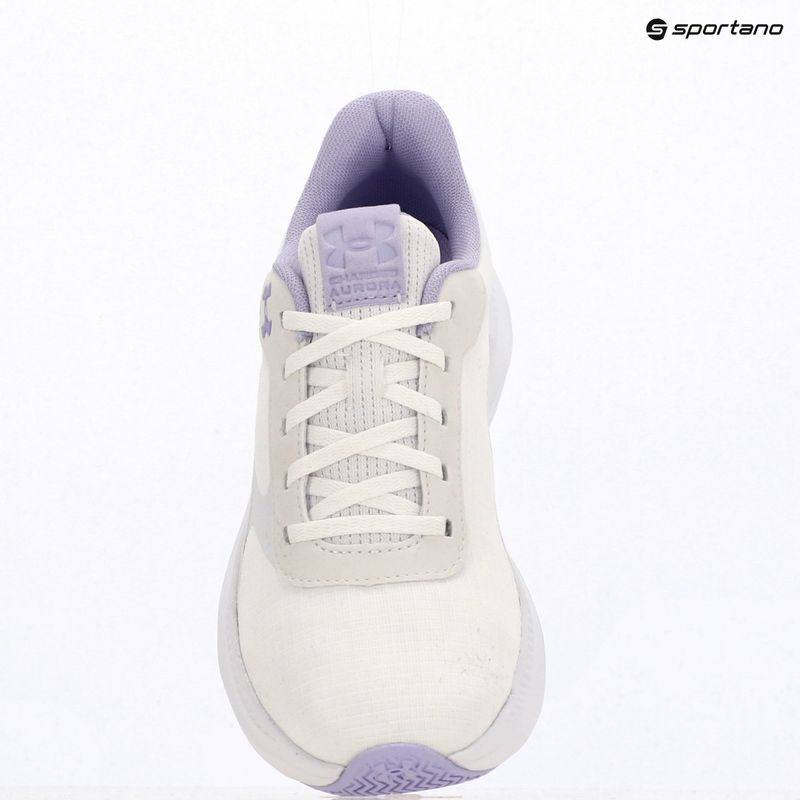 Dámské tréninkové boty Under Armour Aurora 3 white/white/purple crest 9