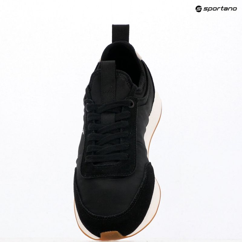 Dámské boty Calvin Klein YW0YW02060 Retro Runner Sock Laceup Mix Mat black/bright white 9