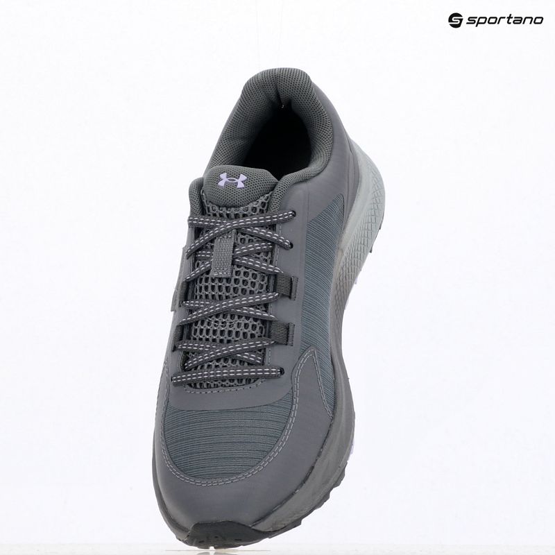 Dámské běžecké boty  Under Armour Charged Bandit Trail 3 titan grey/castlerock/purple crest 9