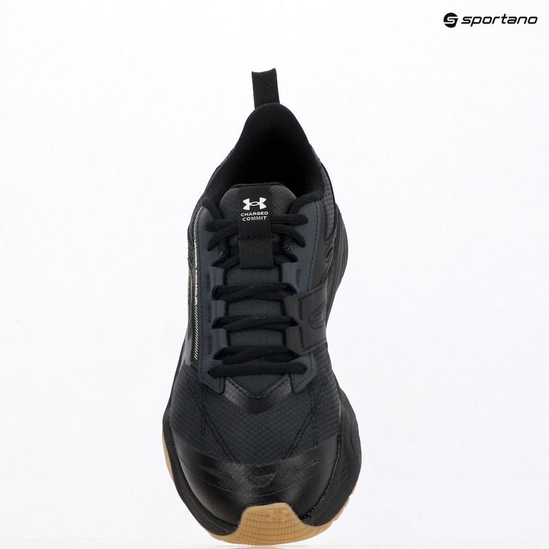 Pánské tréninkové boty Under Armour Charged Commit TR 5 anthracite/black/black 9