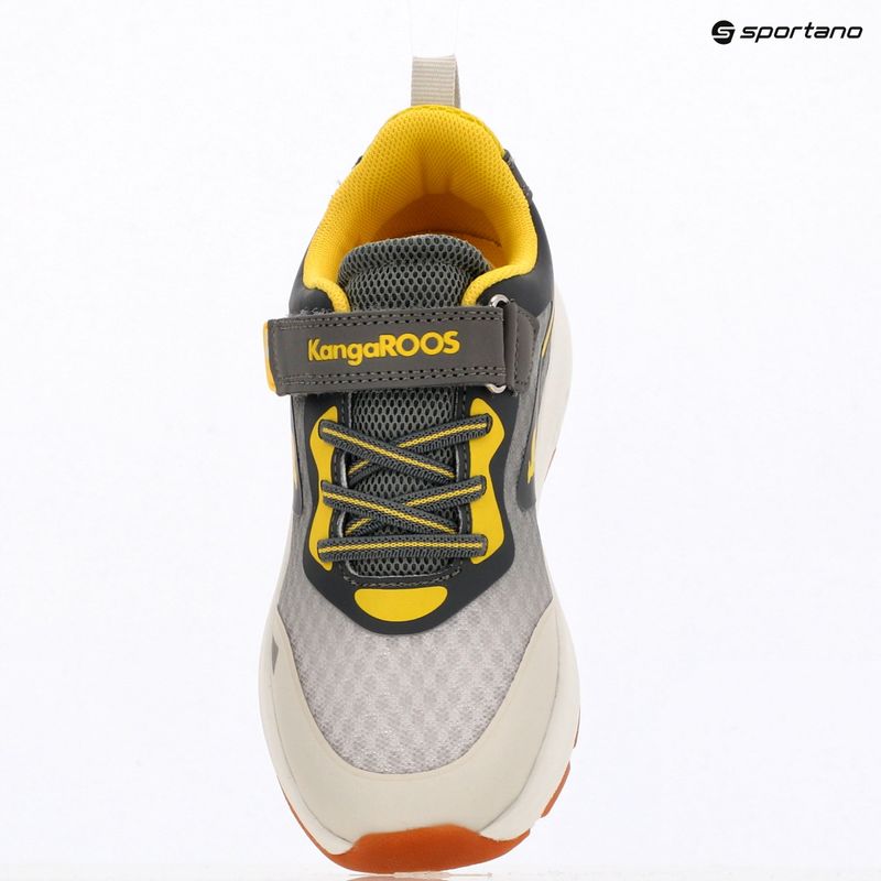 Dětské boty KangaROOS KB-Pang EV vapor grey/neon yellow 9