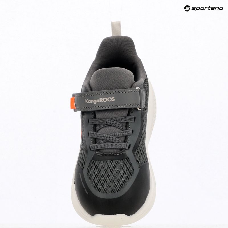 Dětské boty KangaROOS K-RDI Pebble EV steel grey/neon orange 9