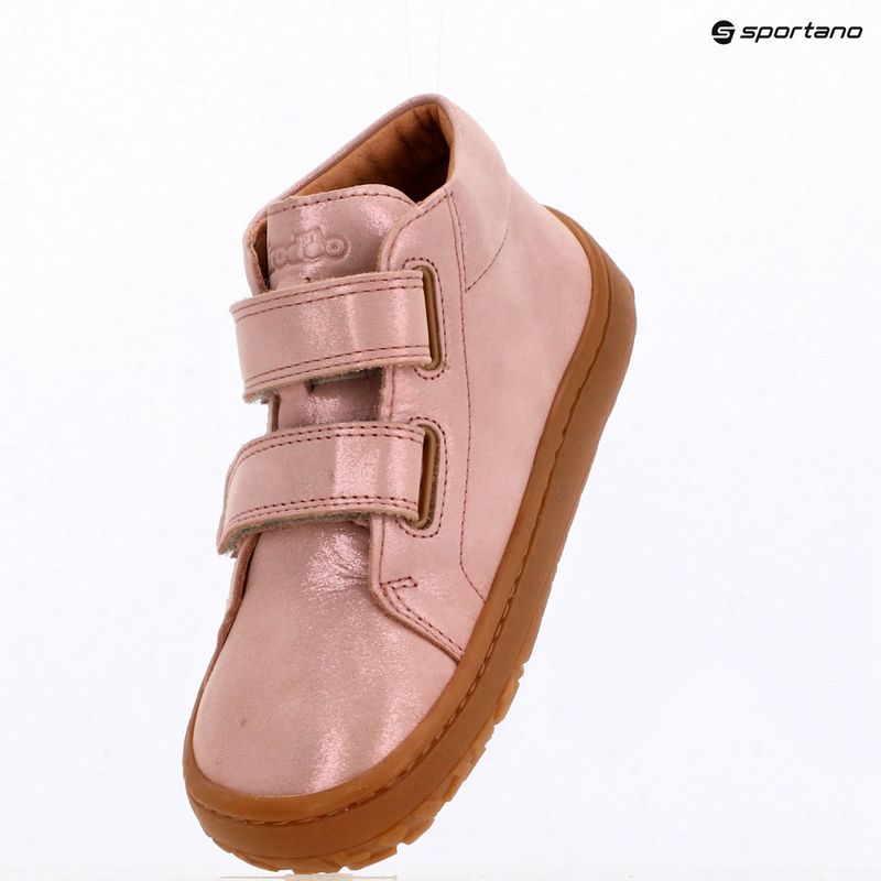 Dětské barefoot boty Froddo First Step pink shine 13