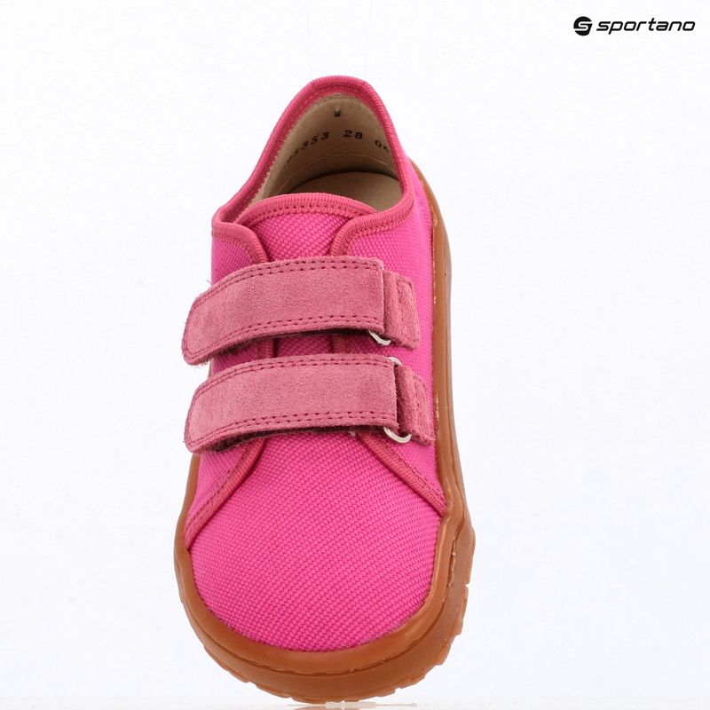 Dětské barefoot boty Froddo Canvas fuchsia 17