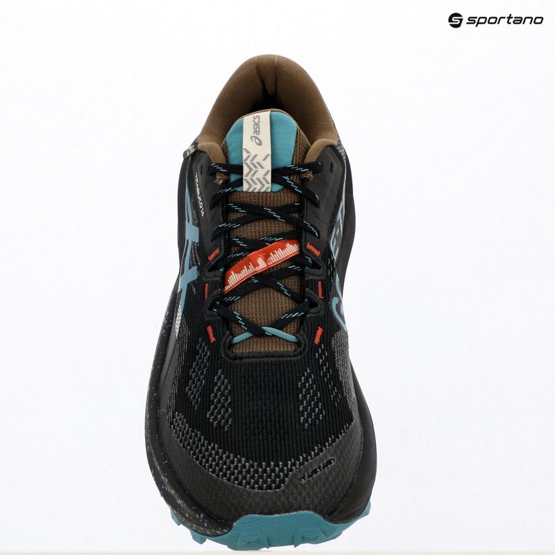 Pánské běžecké boty ASICS Trabuco 14 GTX black/misty pine 9