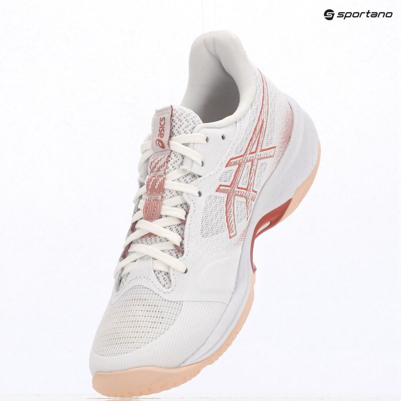 Dámské volejbalové boty ASICS Netburner Ballistic FF 4 white/rose red 9