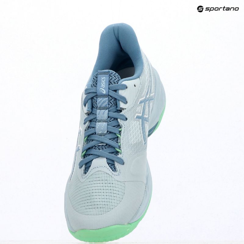 Pánské volejbalové boty ASICS Netburner Ballistic FF 4 cool grey/saba blue 9