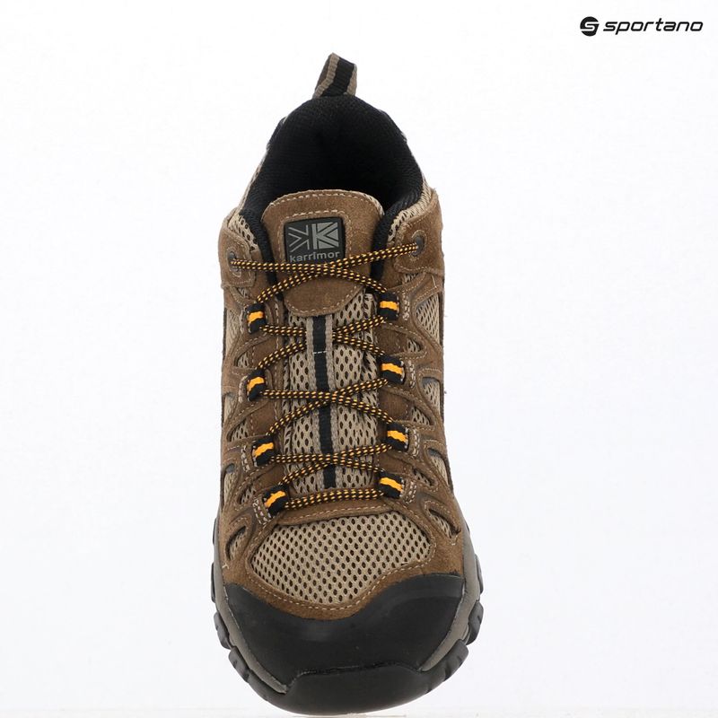 Pánské trekové boty Karrimor Aerator taupe 9