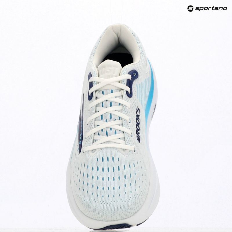 Pánské běžecké boty Brooks Ghost Max 3 bright white/beacon blue/teal 17