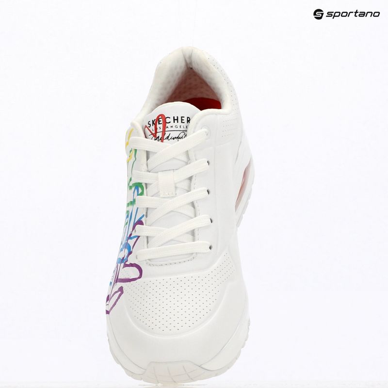 Dámské boty SKECHERS Uno Full Of Love white 7
