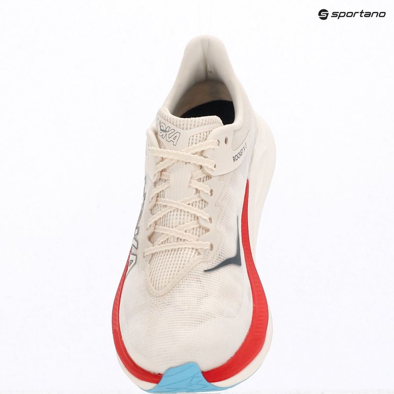 Běžecké boty HOKA Rocket X 3 alabaster/frost 9