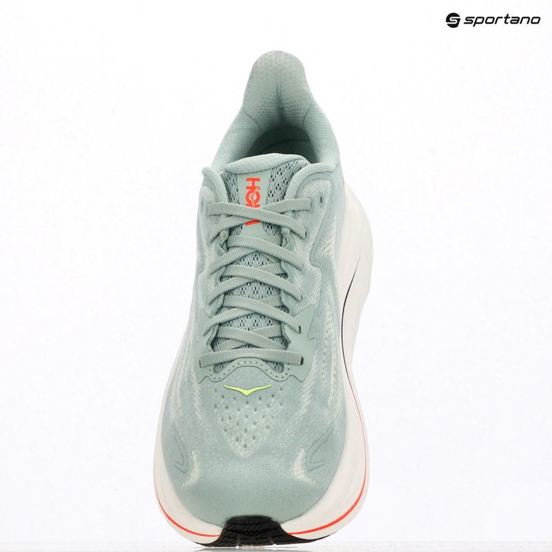 Pánské běžecké boty HOKA Clifton 10 sage/neon flame 18