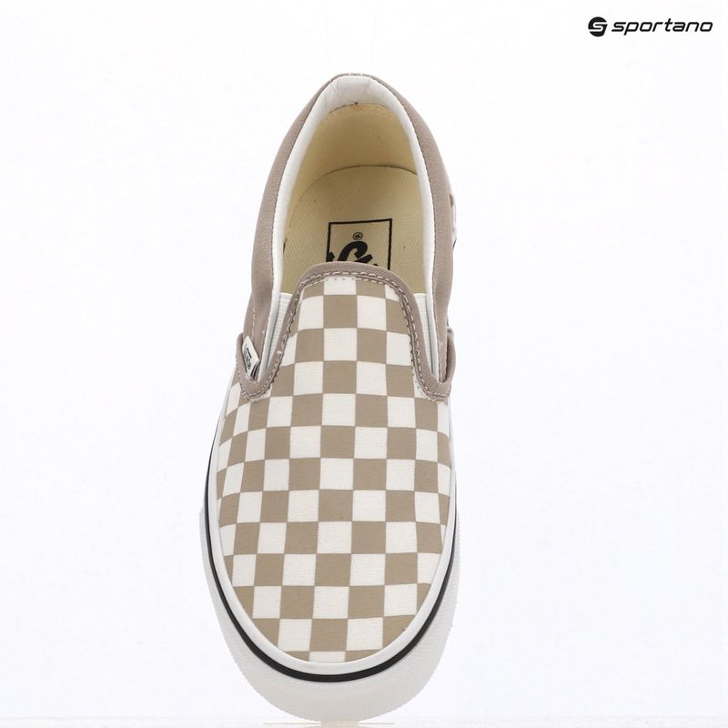 Boty Vans Ua Classic Slip-On color theory checkerboard mushroom 6