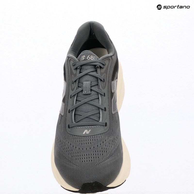 Pánské běžecké boty  New Balance Fresh Foam 680's V9 castlerock/faded black/gold metallic 9