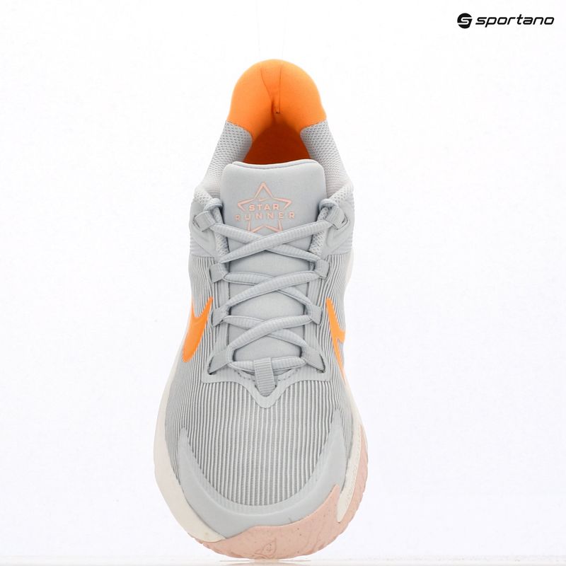 Dětské běžecké boty Nike Star Runner 4 pure platinum/echo pink/peach cream 9