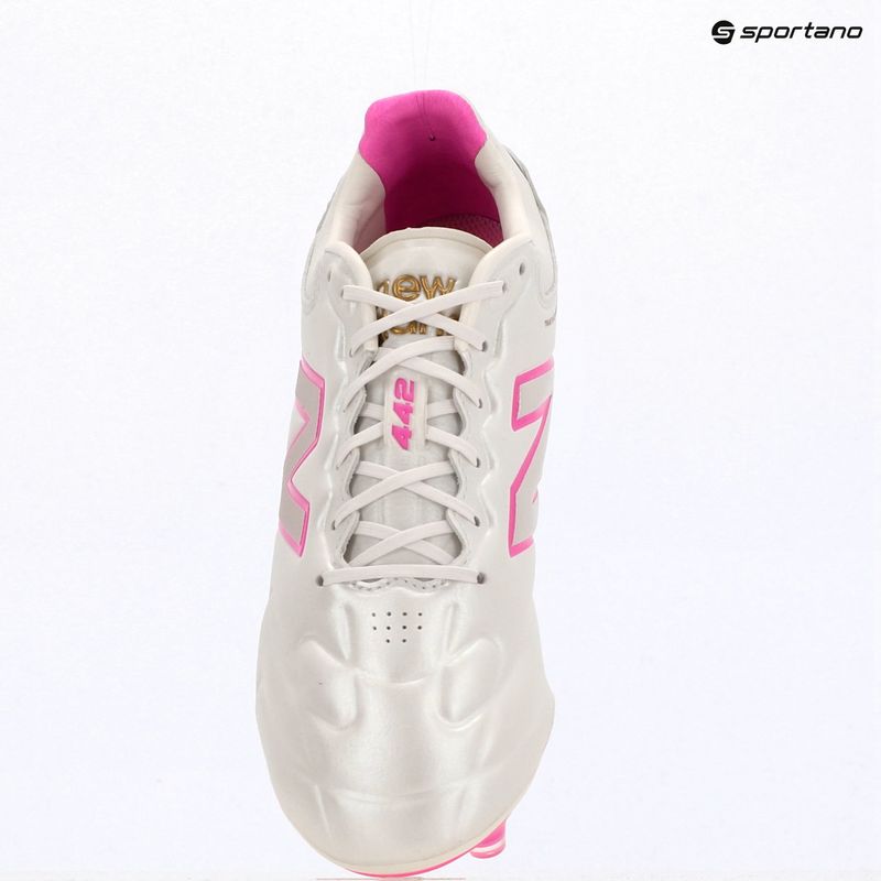 Kopačky New Balance Elite V3 FG sea salt/pink heat 9