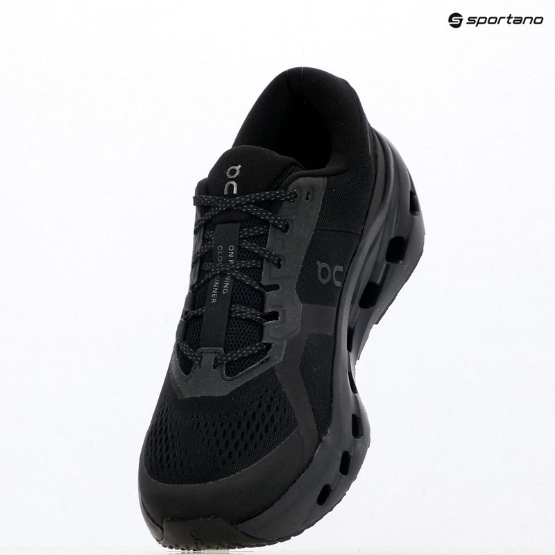 Pánská běžecká obuv On Cloudrunner 3 Wide black/black 9