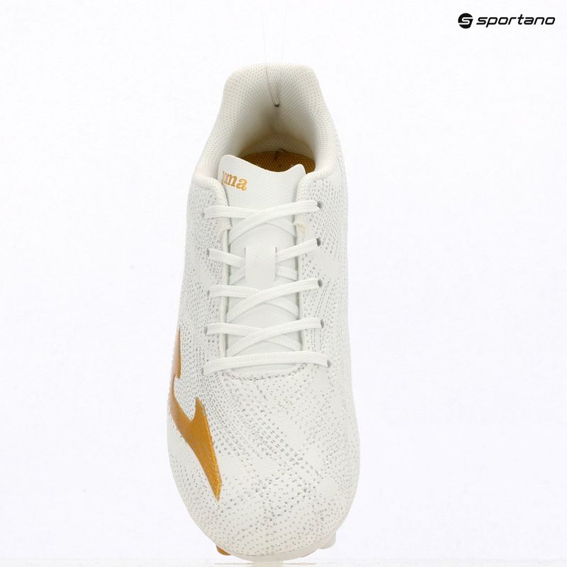 Dětské kopačky Joma Evolution Jr 2602 FG white 9