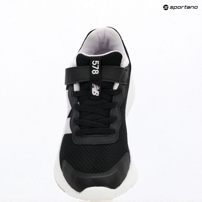 Dětské boty New Balance 578's V1 black/taro/ 103 white 9
