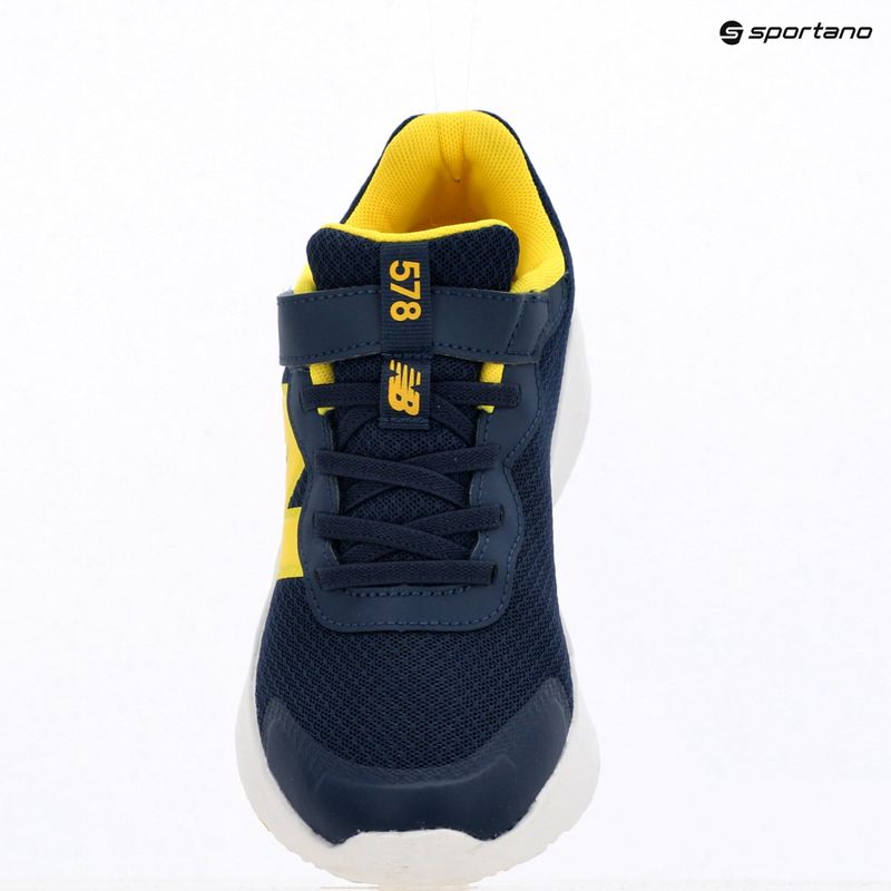 Dětské boty New Balance 578's V1 team navy/punch yellow 9