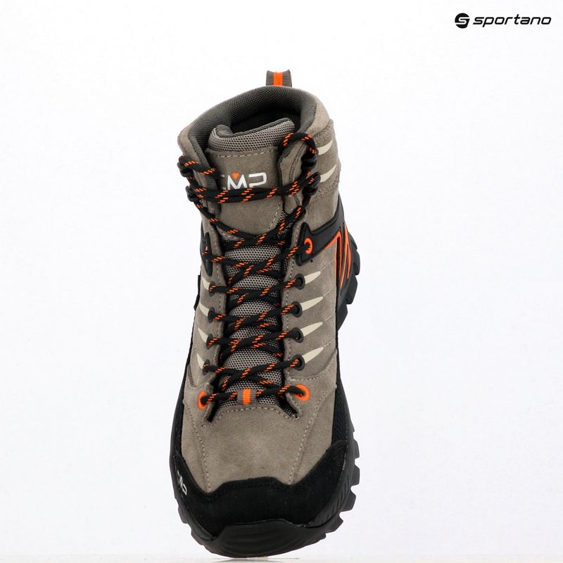 Pánské trekové botyCMP Rigel 2.0 Mid Waterproof desert/flame 9