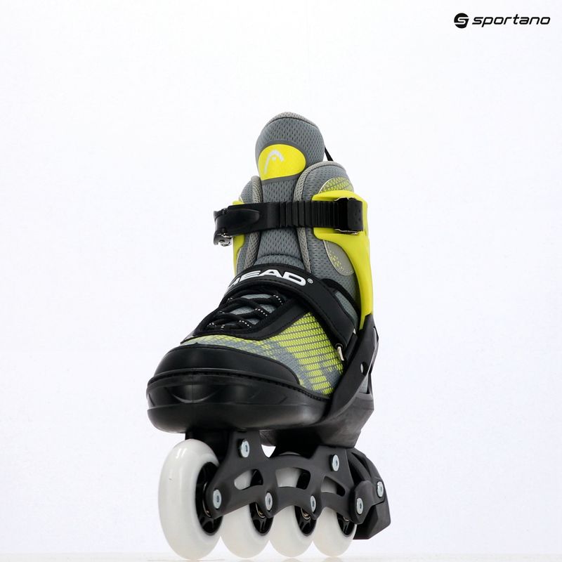 Dětské kolečkové brusle HEAD Galaxy 2w1 yellow 29