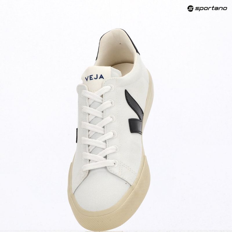 Pánské boty VEJA Campo Canvas white/black 9