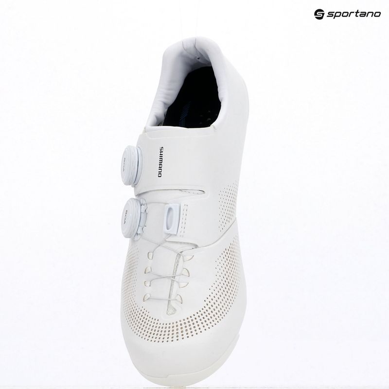 Pánské cyklistické silniční boty Shimano SH-RC703 white 15
