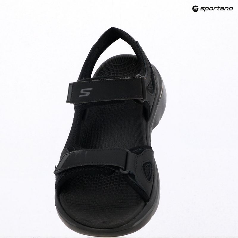 Pánské sandály SKECHERS Go Walk Arch Fit 2.0 Capistrano black 9
