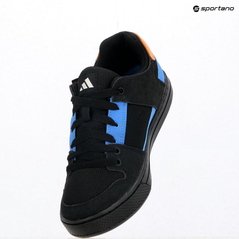 Pánské cyklistické boty na platformě adidas FIVE TEN Freerider core black/off white/ray blue 9