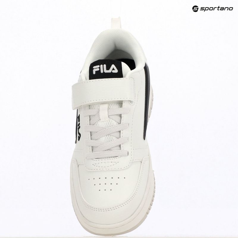 Dětské boty FILA Rega Nf Velcro white/black 15