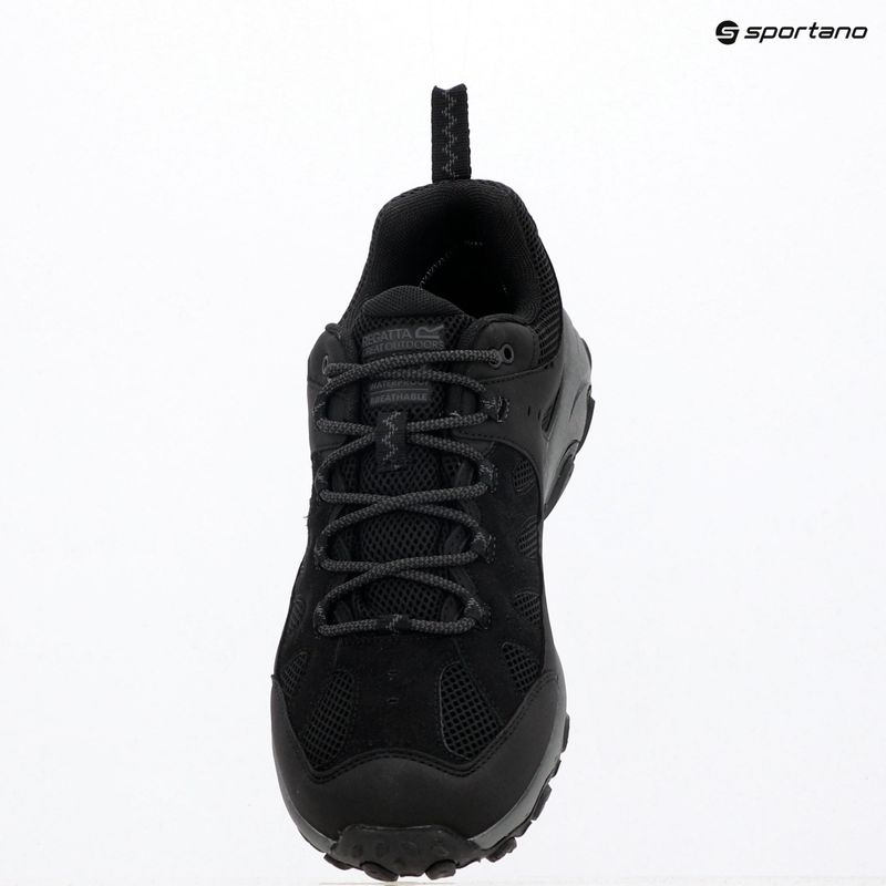 Pánské trekové boty REGATTA Edgepoint IV Low black/granite 15