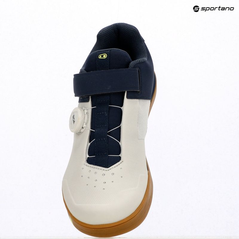 Cyklistické boty MTB Crankbrothers Mallet BOA navy grey/gum outsole 16