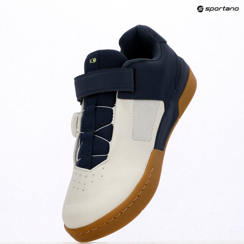 Cyklistické boty na platformy Crankbrothers Stamp Boa navy grey/gum outsole 15