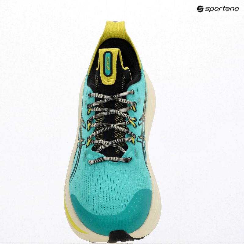 Pánské běžecké boty ASICS Gel-Nimbus 28 TR aurora green/black 16