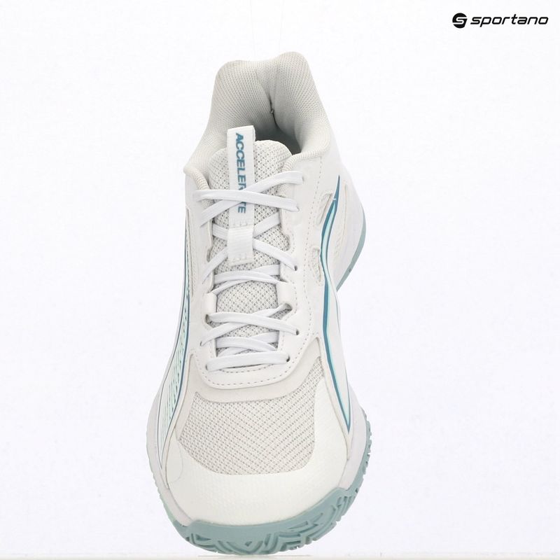 Házenkářské boty PUMA Accelerate Pro 4 Game On puma white/baltic sea blue/fresh water 9