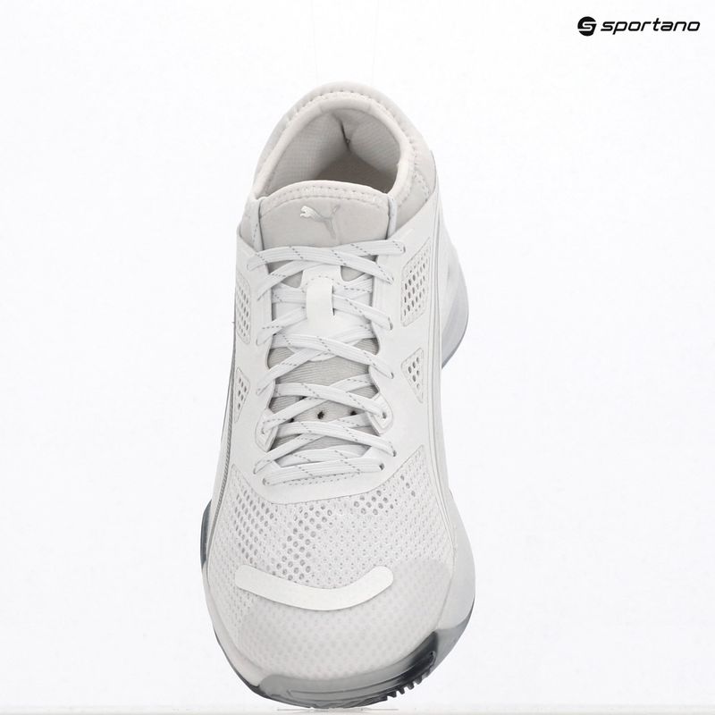 Házenkářské boty PUMA Eliminate NITRO SQD 4 puma white/baltic sea blue/fresh water 9