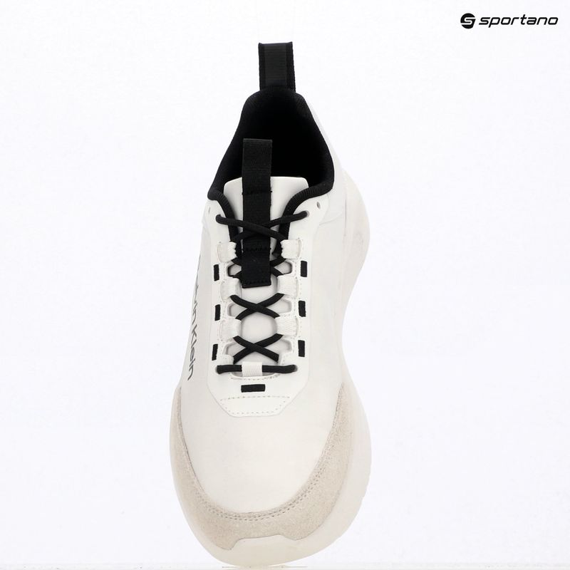 Pánské boty Calvin Klein HM0HM02342 Light Eva Runn Essential Laceup Nylon Suede bright white/black 9