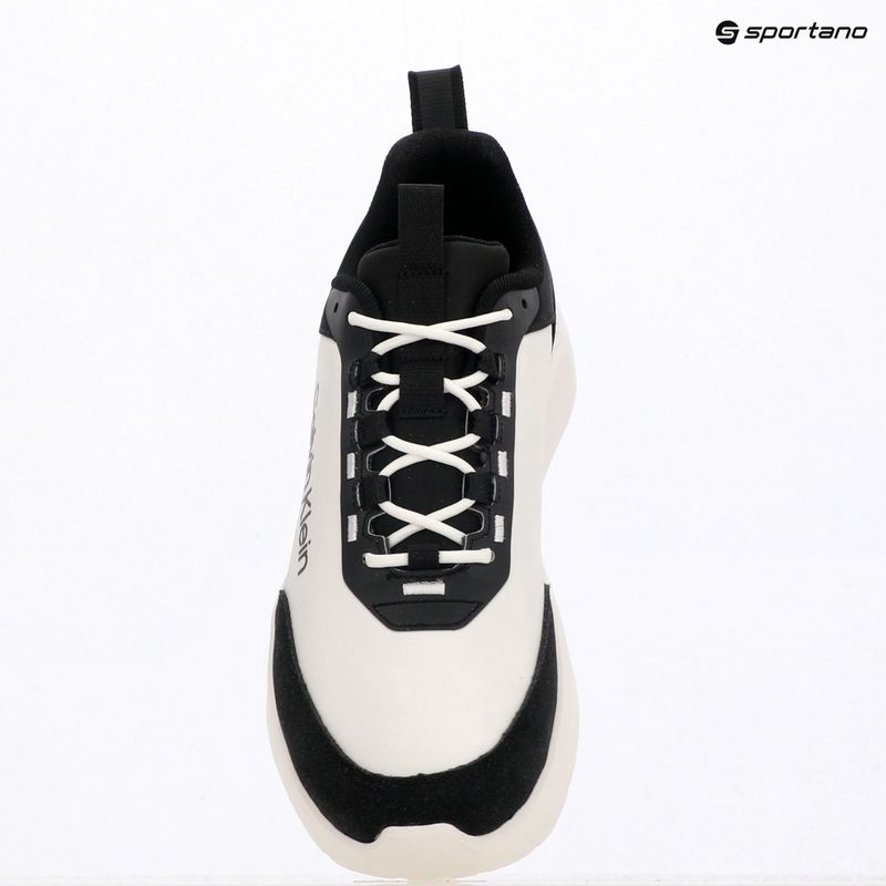 Pánské boty Calvin Klein HM0HM02342 Light Eva Runn Essential Laceup Nylon Suede black/bright white 9