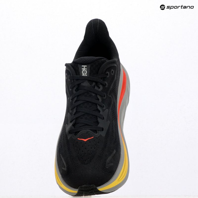 Pánská běžecká obuv HOKA Clifton 10 black/grey 9
