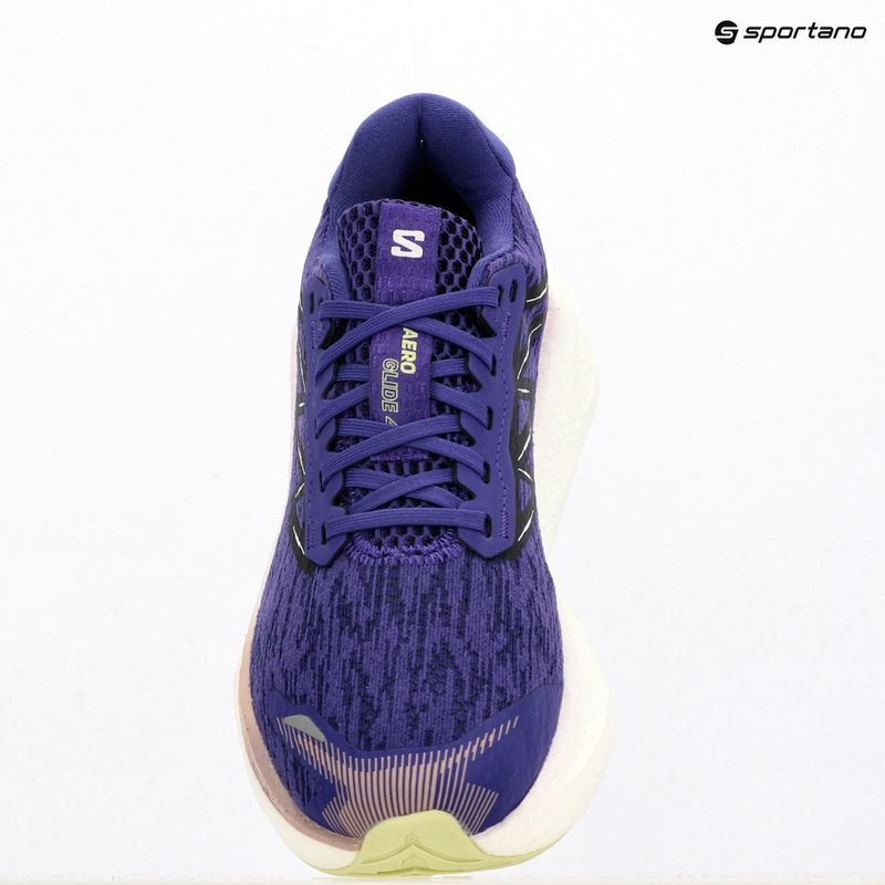 Dámské běžecké boty Salomon Aero Glide 4 deep blue/white/butterfly 9