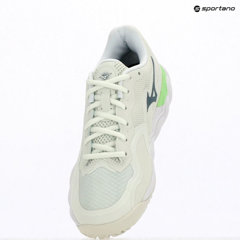 Dámské boty na padel Mizuno Wave Enforce Court Padel phantom green/white/glowing ap 9