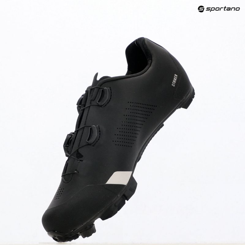 Cyklistické boty MTB pánské Northwave Striker black/light grey 9