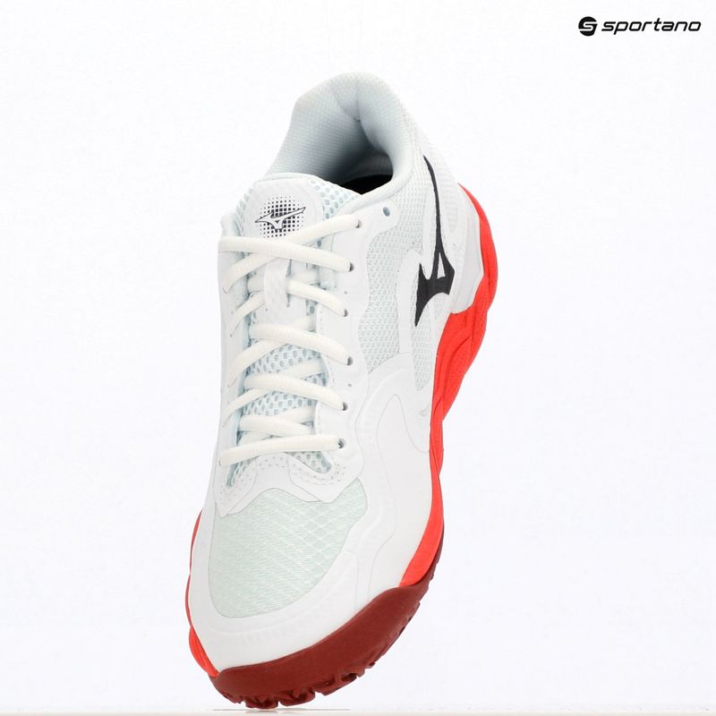 Pánské tenisové boty Mizuno Wave Enforce Court CC fiery red/white/sun-dried tomato 9