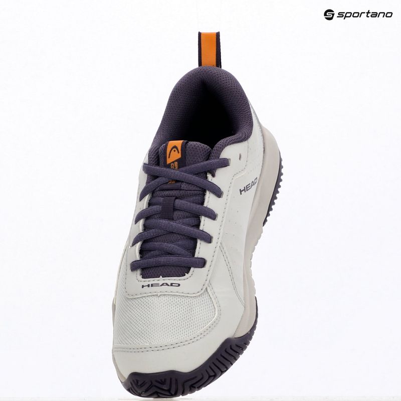 Dětské tenisové boty HEAD Sprint Court 4.0 light grey/purple 10