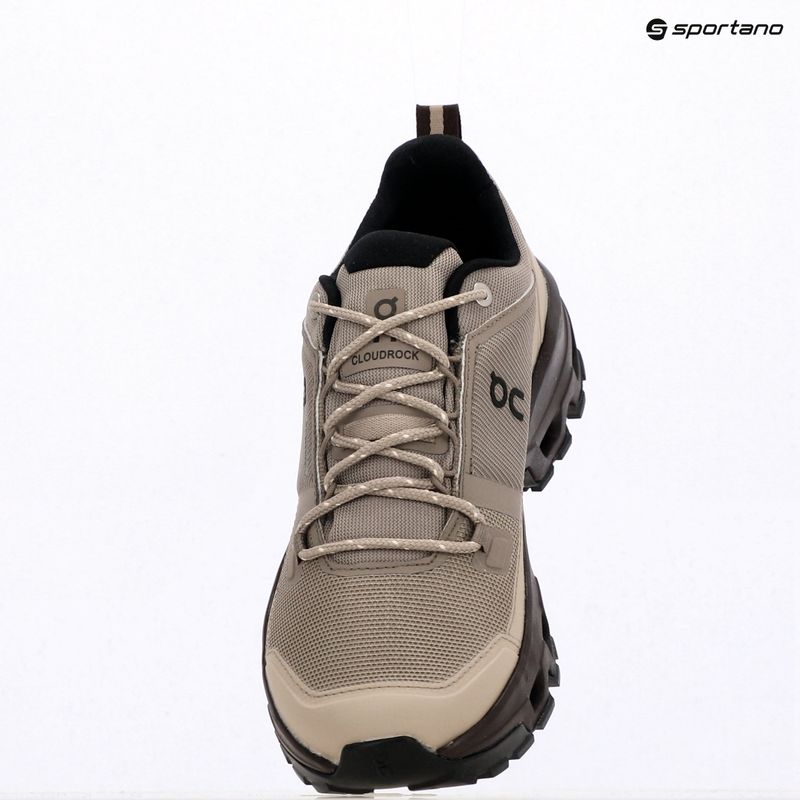 Dámské boty On Cloudrock Low Waterproof cinder/ox 9