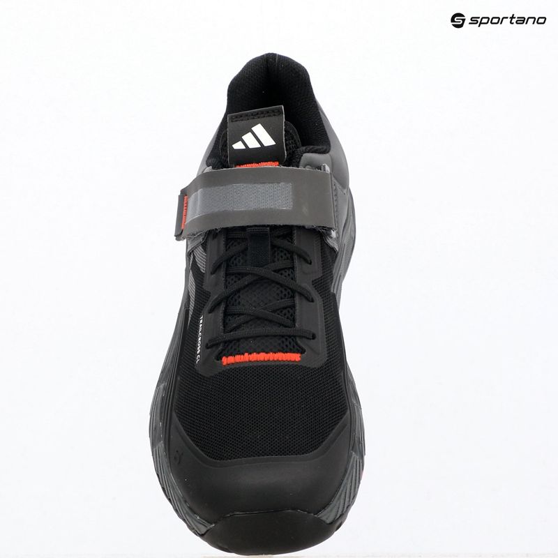 Cyklistické boty MTB pánské adidas FIVE TEN Trailcross Clip In core black/grey three/red 9