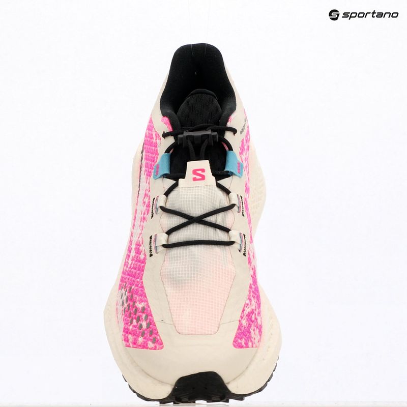 Dámské běžecké boty Salomon Aero Glide 4 GRVL vanilla ice/knockout pink/black 5