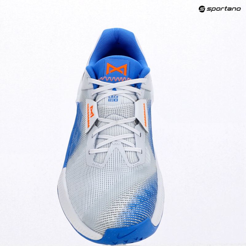 Pánské tréninkové boty Nike Metcon 10 football grey/blue crystal/midnight navy 10